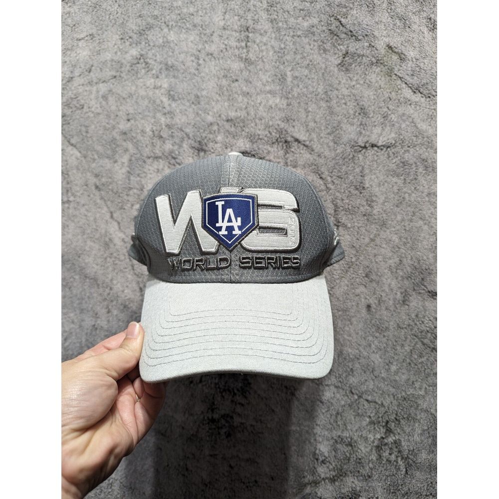 New Era L.A. Dodgers World Series National Championship 2018 MLB Hat Gray